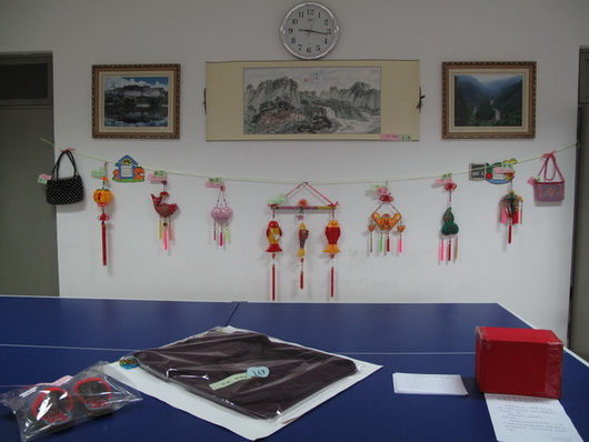 离退休办公室举办庆祝建党90周年老年艺术展